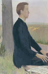 Portret van Raphael Lemeunier, 1889